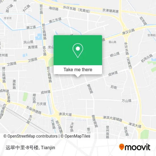 远翠中里-8号楼 map