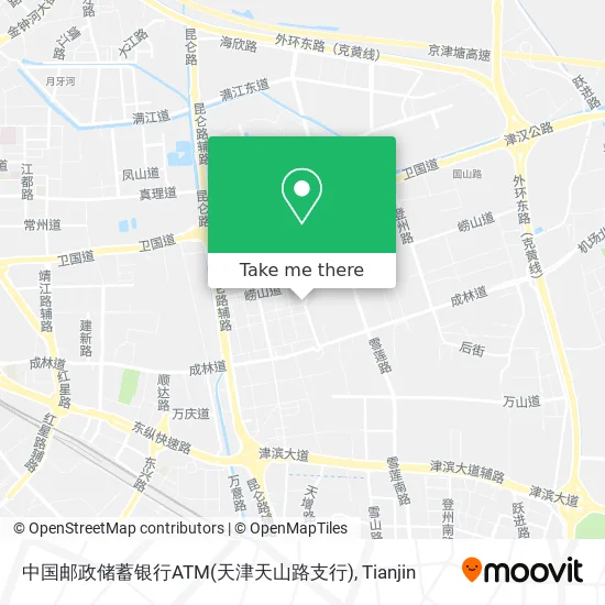 中国邮政储蓄银行ATM(天津天山路支行) map