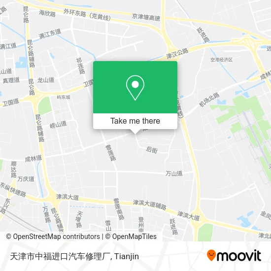 天津市中福进口汽车修理厂 map