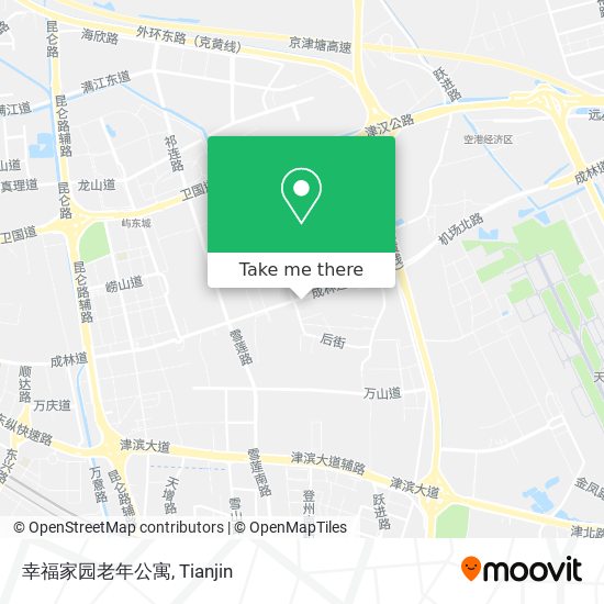 幸福家园老年公寓 map