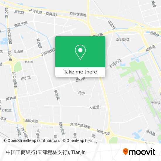 中国工商银行(天津程林支行) map