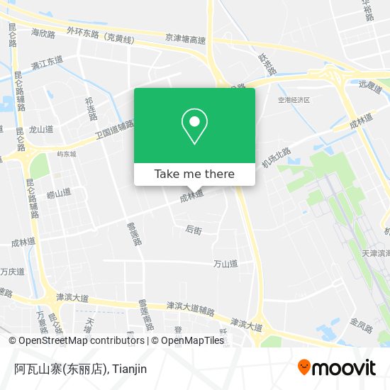 阿瓦山寨(东丽店) map