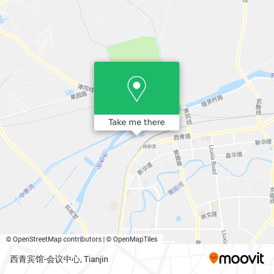 西青宾馆-会议中心 map