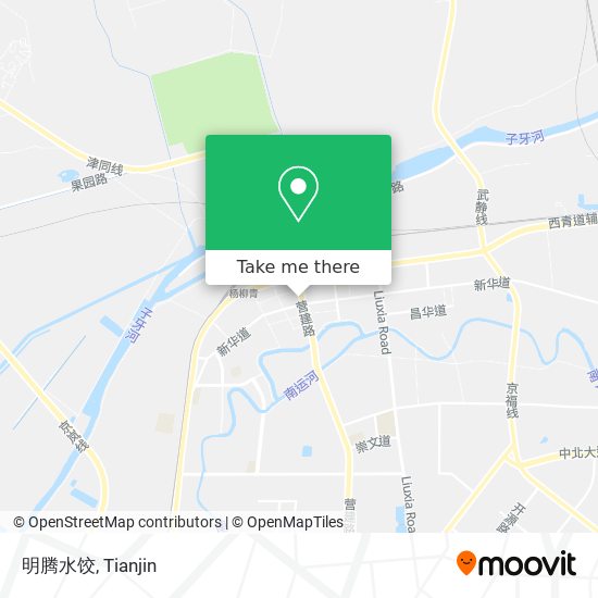 明腾水饺 map