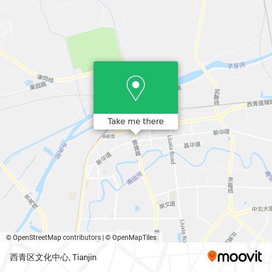 西青区文化中心 map
