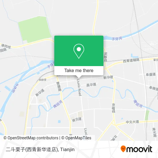 二斗栗子(西青新华道店) map