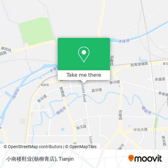 小南楼鞋业(杨柳青店) map