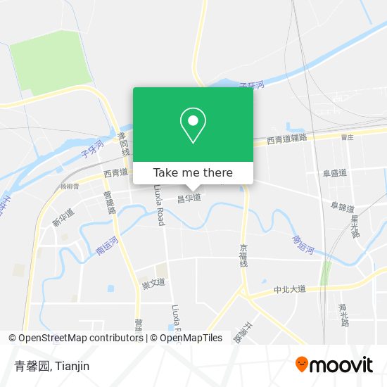 青馨园 map