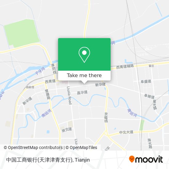 中国工商银行(天津津青支行) map