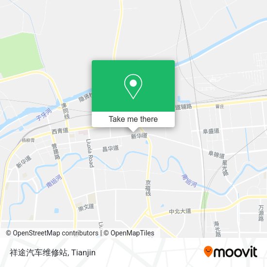 祥途汽车维修站 map