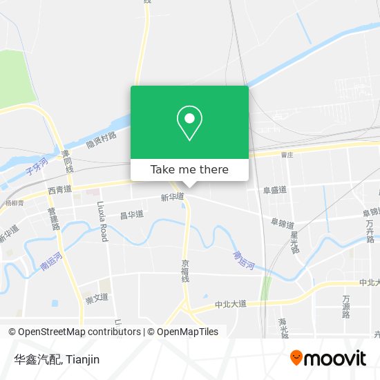 华鑫汽配 map