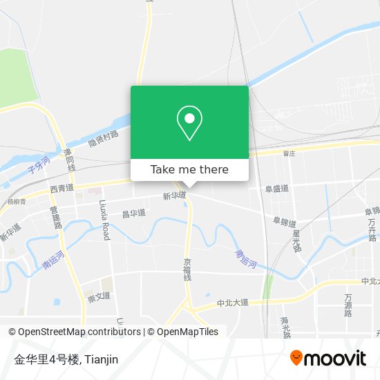 金华里4号楼 map