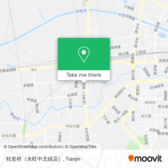 桂发祥（永旺中北镇店） map