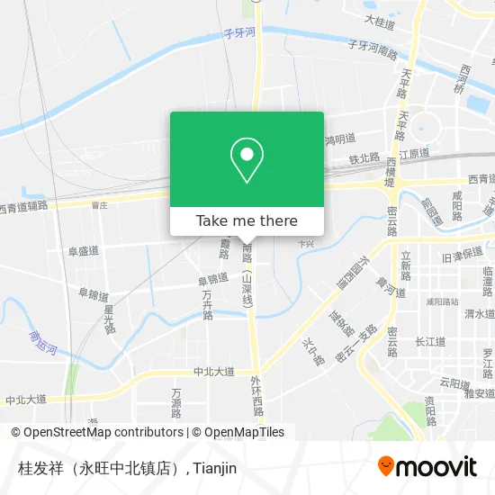 桂发祥（永旺中北镇店） map