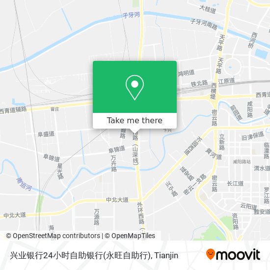 兴业银行24小时自助银行(永旺自助行) map