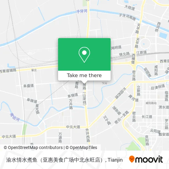 渝水情水煮鱼（亚惠美食广场中北永旺店） map