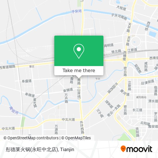 彤德莱火锅(永旺中北店) map