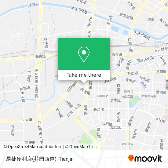 易捷便利店(芥园西道) map