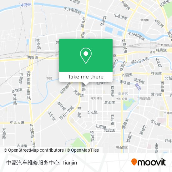 中豪汽车维修服务中心 map
