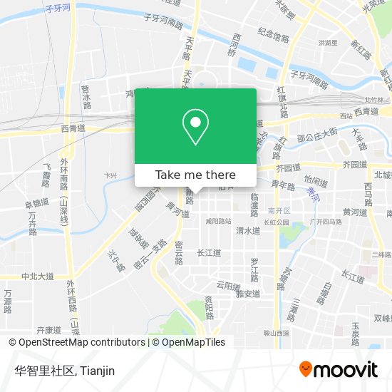 华智里社区 map
