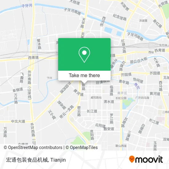 宏通包装食品机械 map