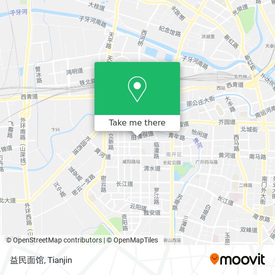 益民面馆 map