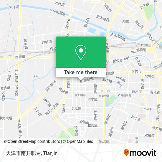天津市南开职专 map