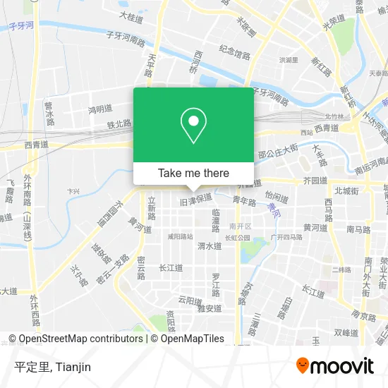 平定里 map