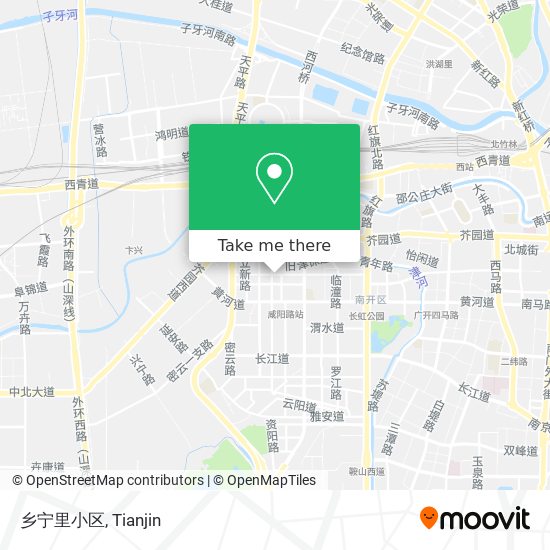 乡宁里小区 map