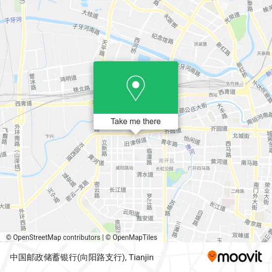 中国邮政储蓄银行(向阳路支行) map