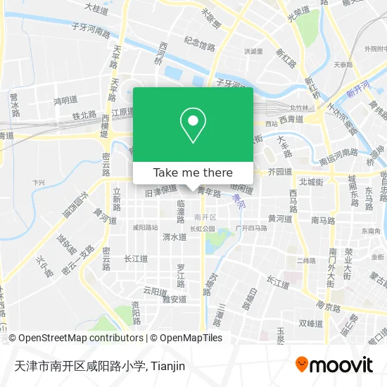 天津市南开区咸阳路小学 map