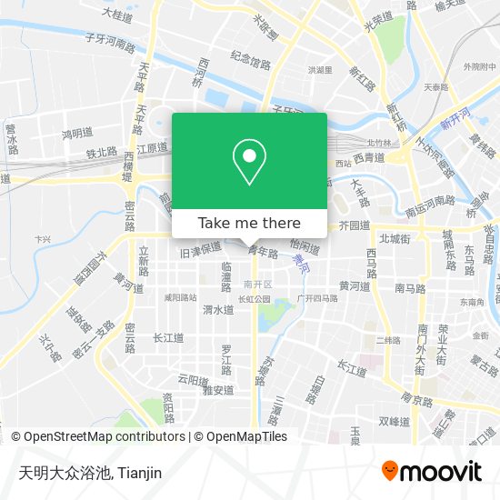天明大众浴池 map