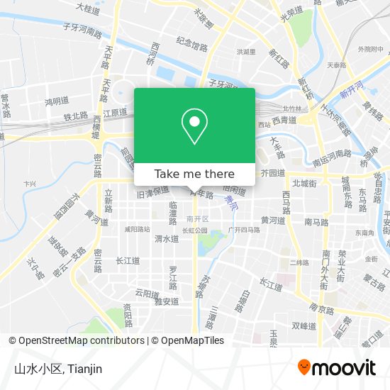 山水小区 map