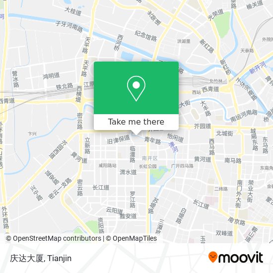 庆达大厦 map
