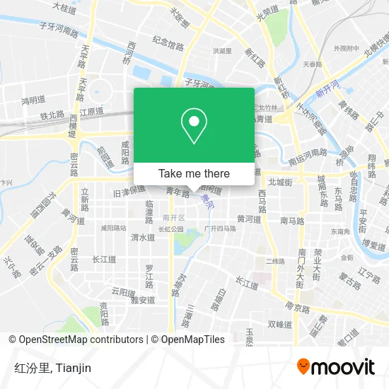 红汾里 map