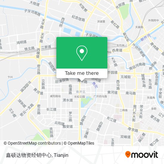 鑫硕达物资经销中心 map