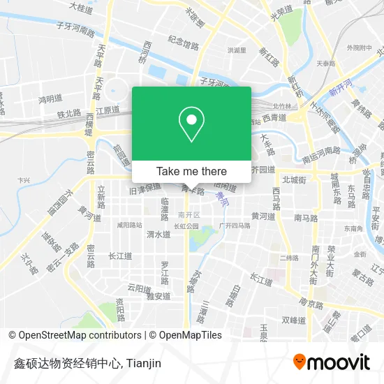 鑫硕达物资经销中心 map
