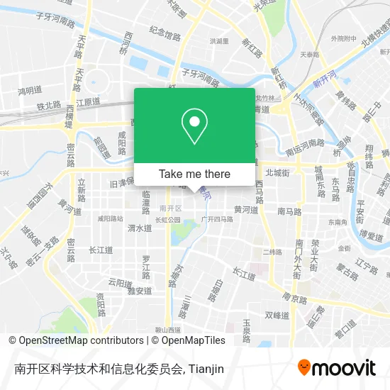 南开区科学技术和信息化委员会 map