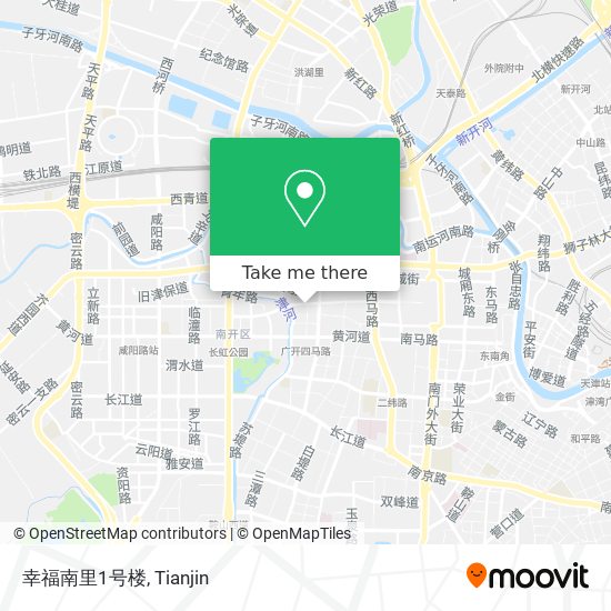 幸福南里1号楼 map