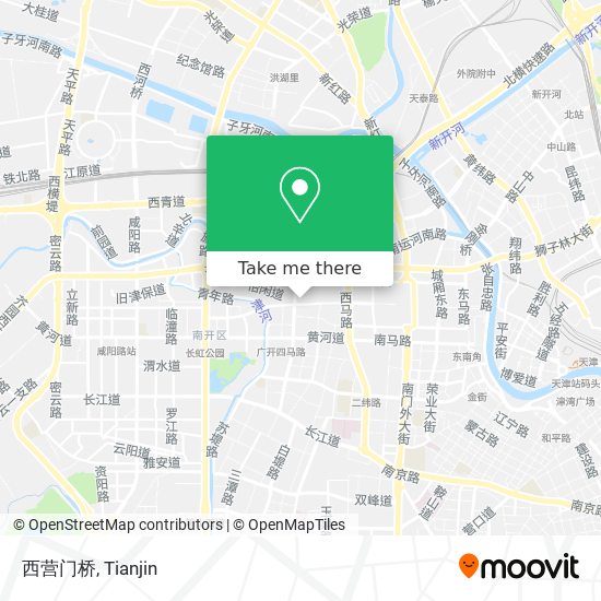 西营门桥 map