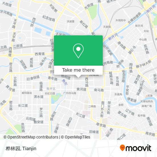 桦林园 map
