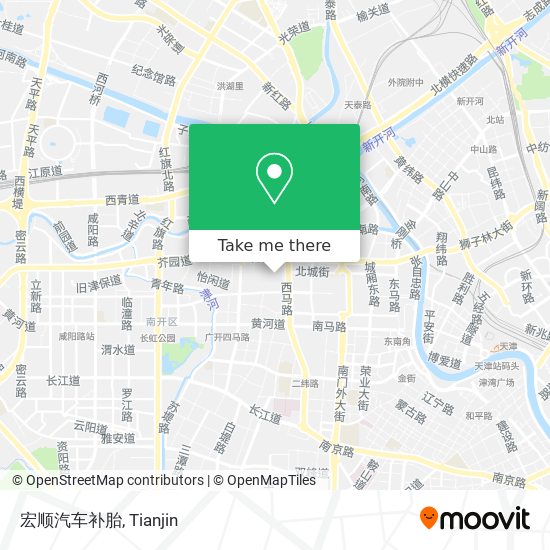宏顺汽车补胎 map