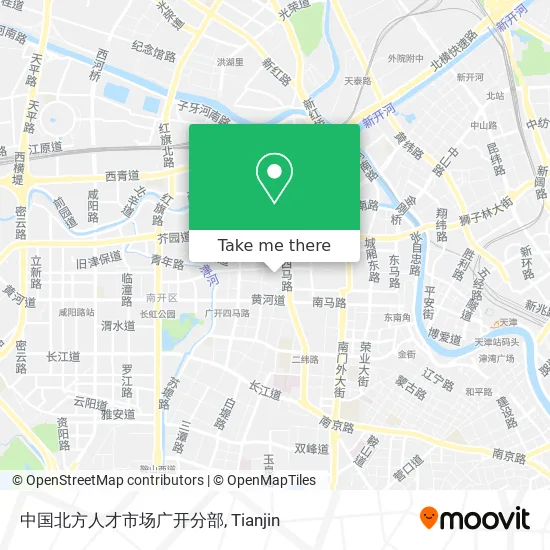 中国北方人才市场广开分部 map