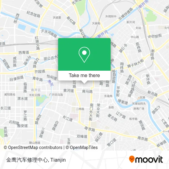金鹰汽车修理中心 map