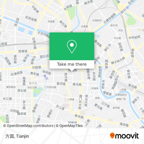 方圆 map