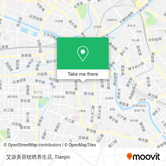 艾源美容纹绣养生店 map