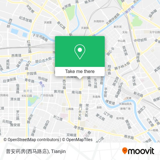 普安药房(西马路店) map