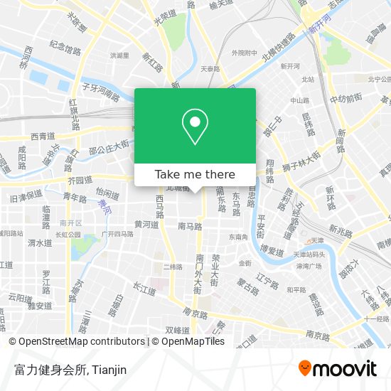 富力健身会所 map