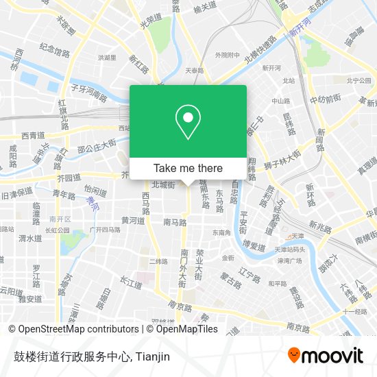 鼓楼街道行政服务中心 map