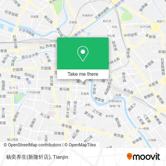 杨奕养生(新隆轩店) map